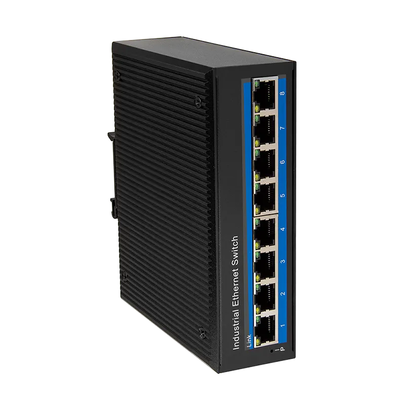 Industrial Fast Ethernet Switch, 8-Port, 10/100 Mbit/s