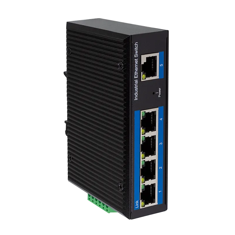 Industrial Gigabit Ethernet Switch, 5-Port, 10/100/1000 Mbit/s