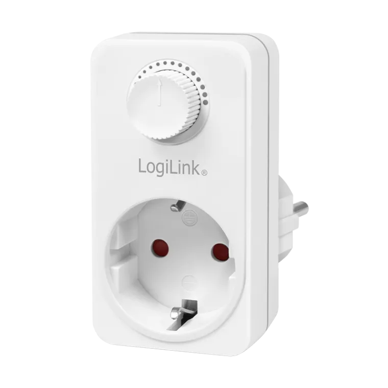 Steckdosenadapter mit Dimmer, 1x CEE 7/3