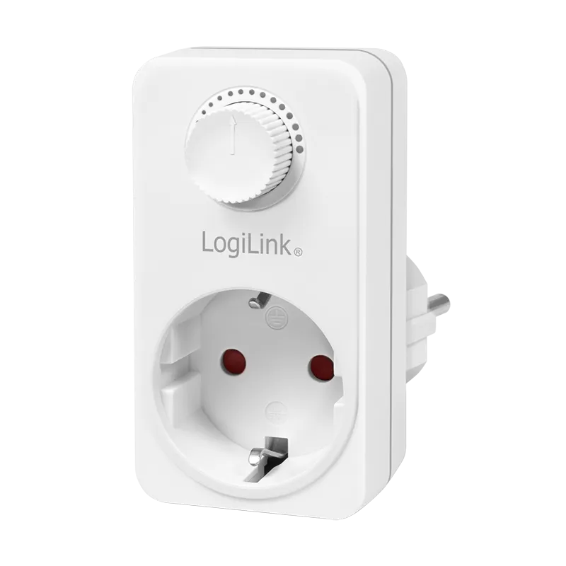 Steckdosenadapter mit Dimmer, 1x CEE 7/3