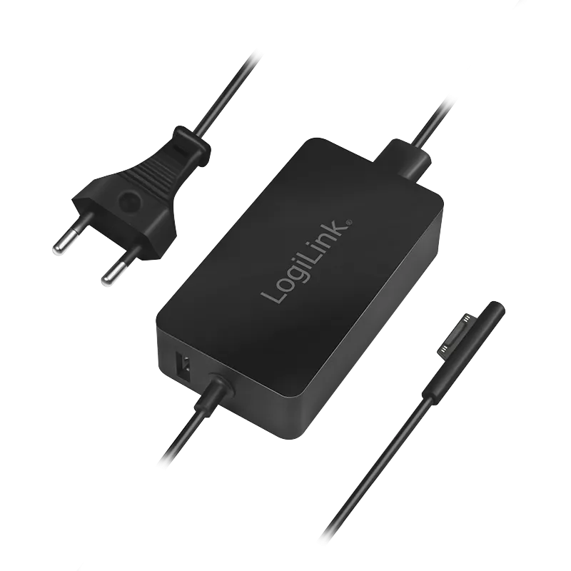 Surface Laptop Ladegerät, 44W, USB-Port, schwarz