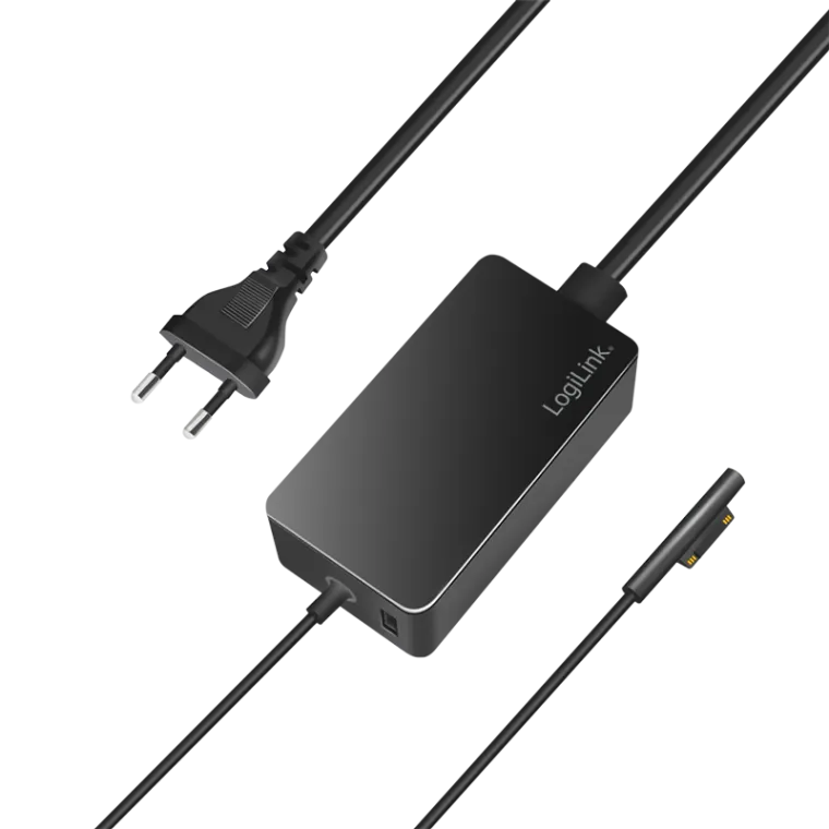 Surface Laptop Ladegerät, 65 W, USB-Port, schwarz