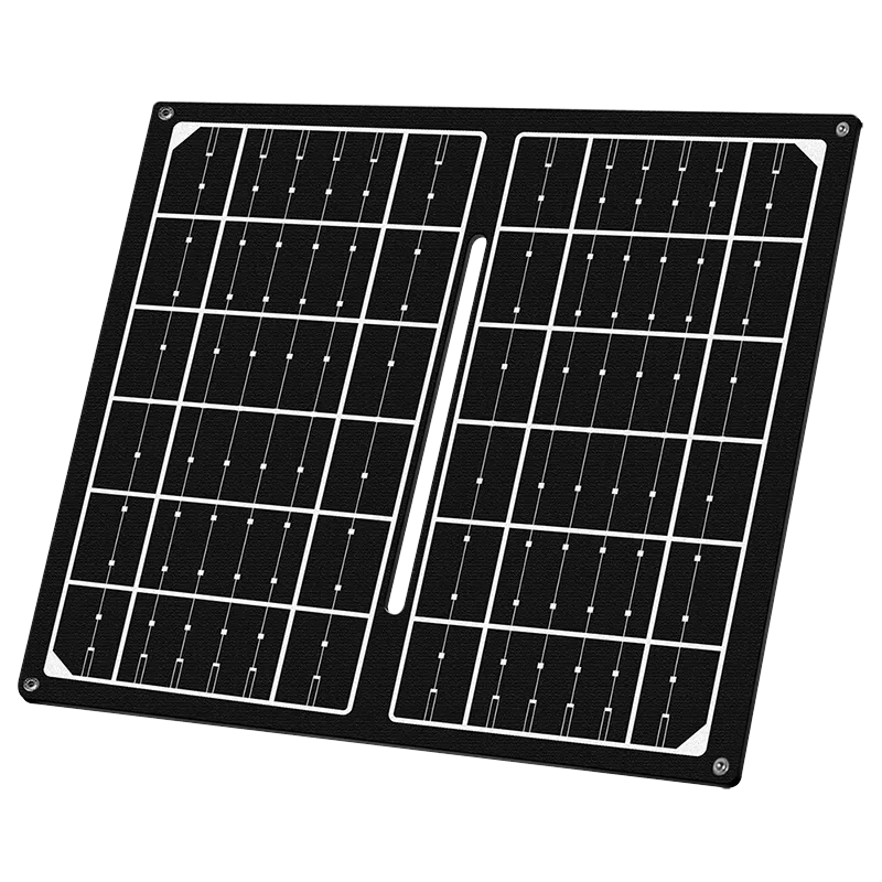 7 W faltbares Solarpanel, IP65, USB-A, Powerbank Solarmodul