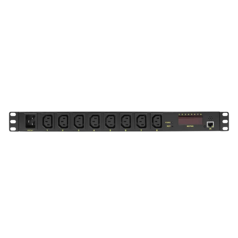 Smarte PDU 8-fach IEC320 C13, schaltbar, mit Überwachungsfunktionen