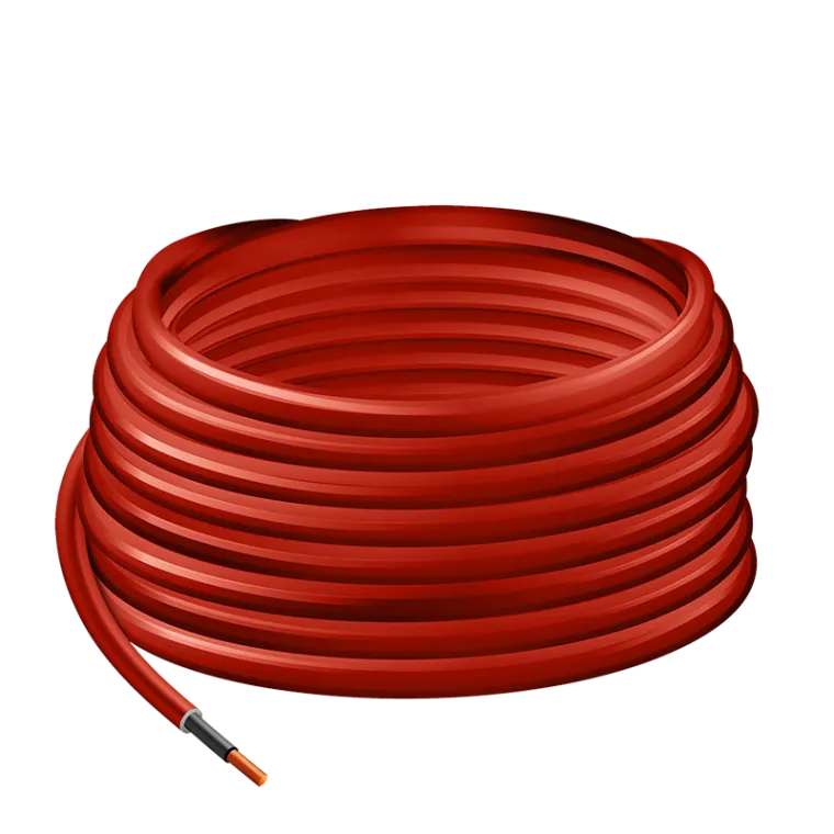 Solar-Installationskabel, H1Z2Z2-K, 6 mm², CU, rot, 25 m