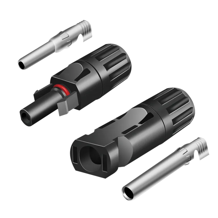 Solarstecker-Set, PVC St/Bu, für 2,5, 4 & 6 mm² Solarkabel