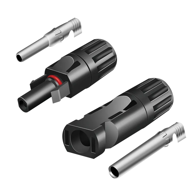 Solarstecker-Set, PVC St/Bu, für 2,5, 4 & 6 mm² Solarkabel