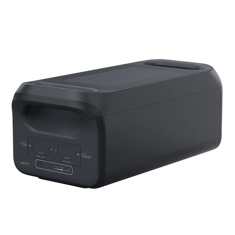Zusatzakku für 3000 W Powerstations, 3000 W, LiFePO4-Akku, schwarz