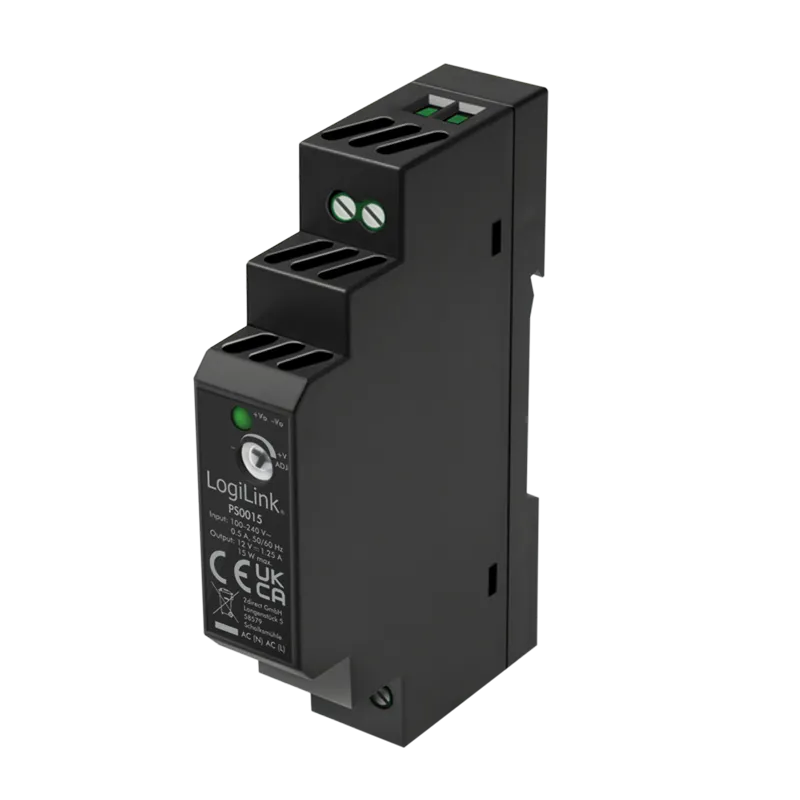 Hutschienen-Netzteil 15 W / 12 V
