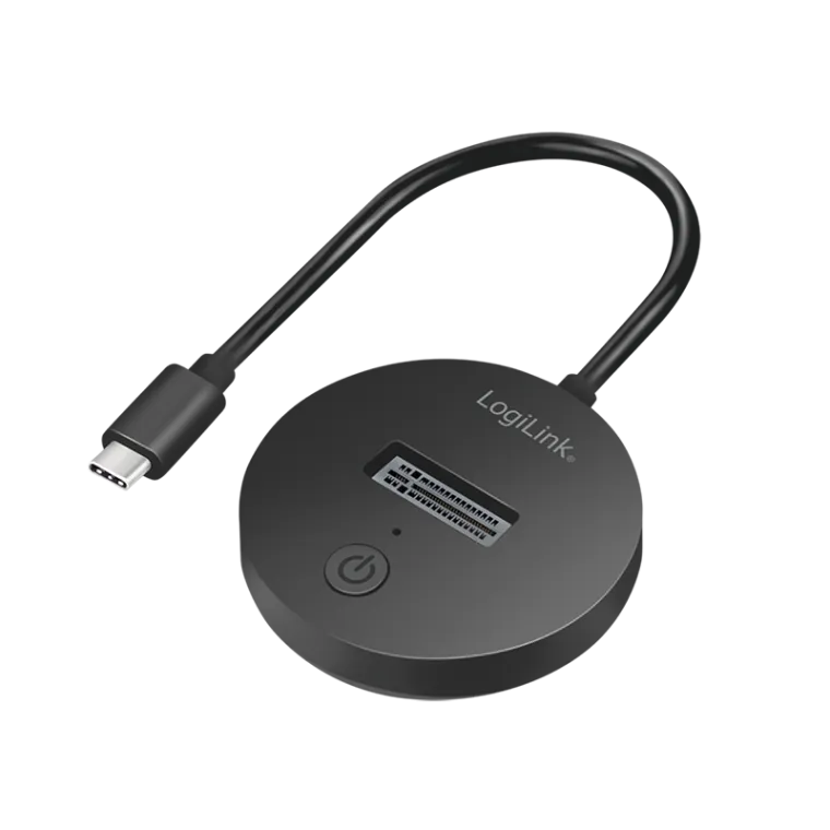 Dockingstation, 1-Port, USB 3.2 Gen2, für M.2 NVMe (PCIe) und SATA (NGFF) SSDs