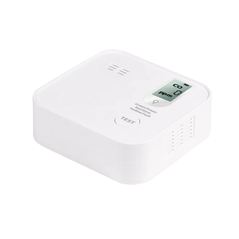 Kohlenmonoxidmelder, >85 dB, 10 Jahre Batterielaufzeit, weiß