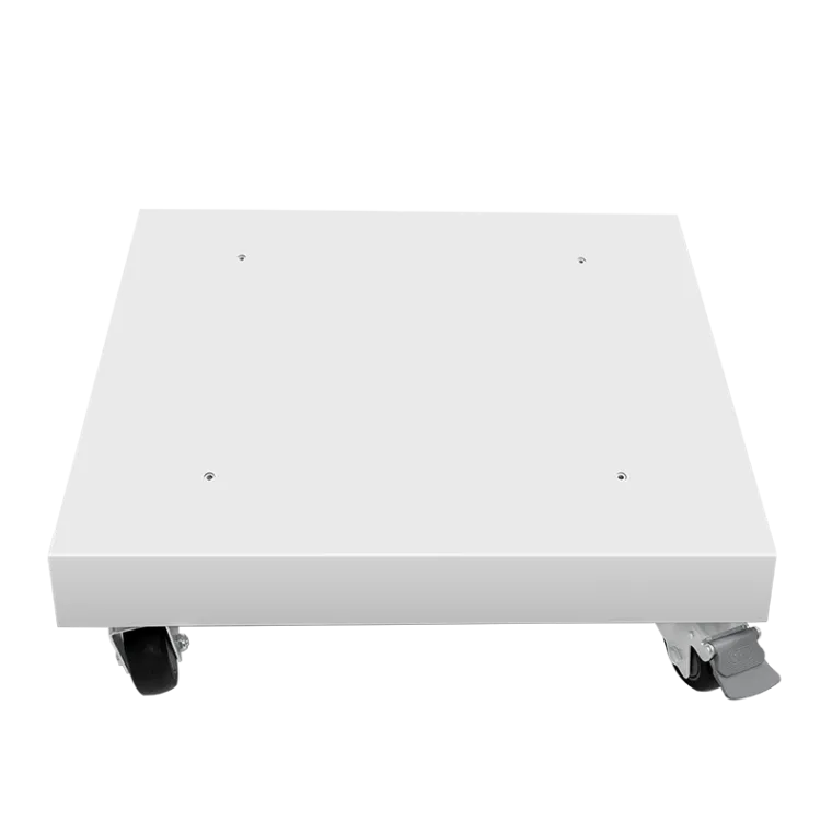 Rollwagenunterbau für Mehrfachladestation & Ladeschränke, Metall, grau
