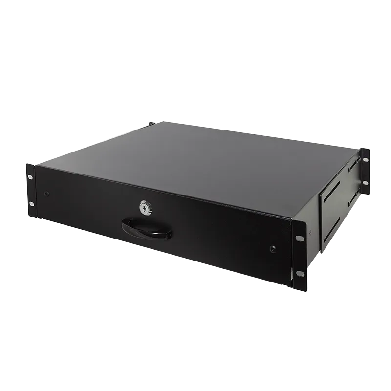 Rack-Schublade zum Einbau in 19-Zoll-Server- und Netzwerkschränken