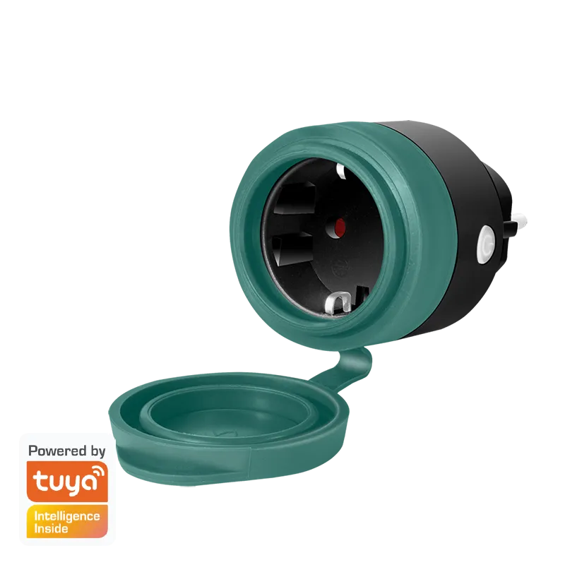 Wi-Fi Smart Plug Outdoor Stromstecker 1-fach (CEE7/3), Tuya kompatibel