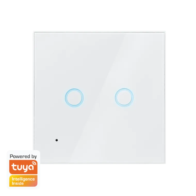 Wi-Fi Smart Wandschalter 2-fach, Tuya kompatibel