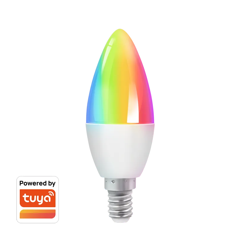 Wi-Fi Smart Kerzenlicht-Leuchte, Tuya kompatibel