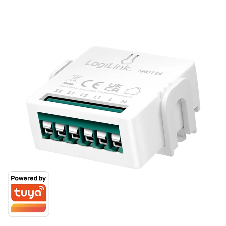 Wi-Fi Smart 2-Kanal-Switch-Modul, Tuya kompatibel
