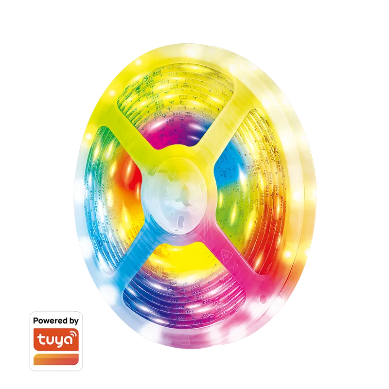 Wi-Fi Smart RGB-LED-Band, selbstklebend, 400 lm, Tuya kompatibel, 5 m