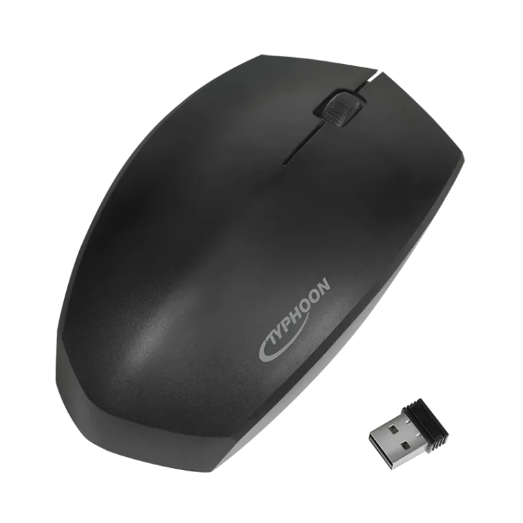 Ergonomische 2,4 GHz Funk & BT 4.2 Maus, 1200 dpi