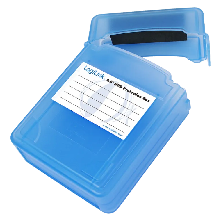 Festplatten Schutz-Box für 2x 2,5" HDDs