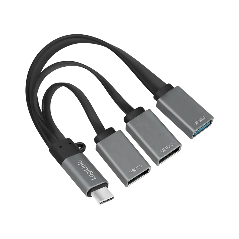 USB-C™ Hub, 2x USB 2.0 A-Buchse + 1x USB 3.0 A-Buchse