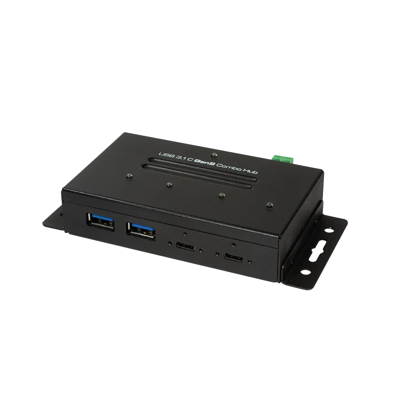 USB 3.2 Gen2, 4-Port Combo Hub, Industrieausführung