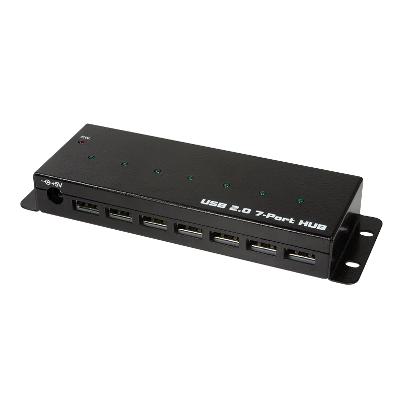 USB 2.0 Hub, 7-Ports, Industrieausführung