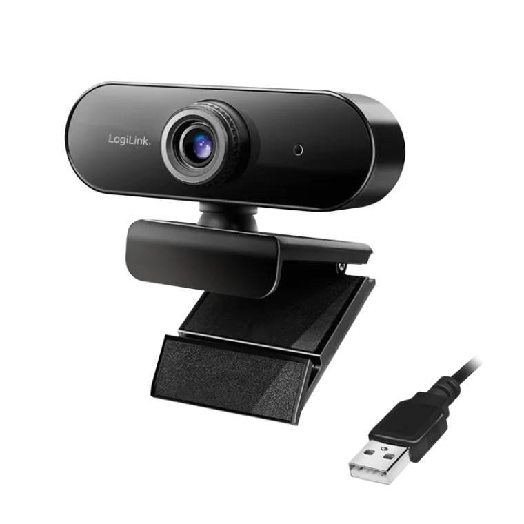 Pro Full-HD-USB-Webcam mit Mikrofon