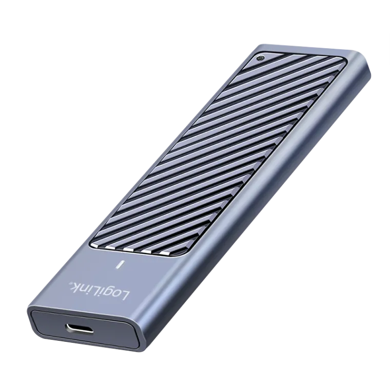 USB 3.2 Gen 2x2-Gehäuse, bis zu 10 TB, bis zu 20 Gbit/s, Spacegrau