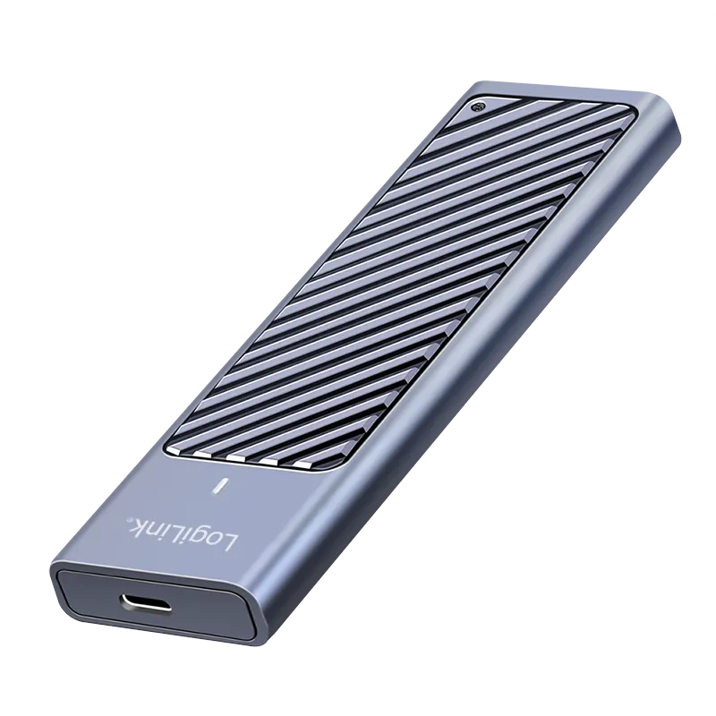 USB 3.2 Gen 2x2-Gehäuse, bis zu 10 TB, bis zu 20 Gbit/s, Spacegrau