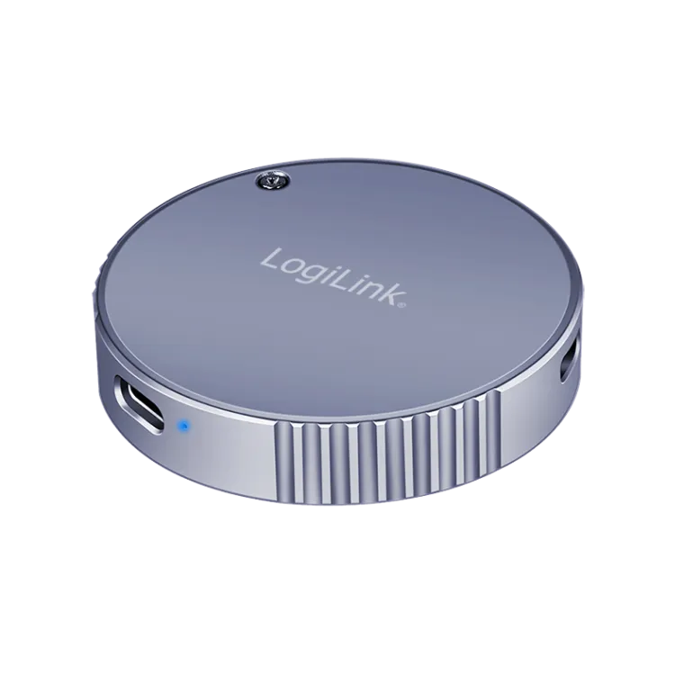 Magnetisches USB 3.2 Gen2 SSD-Gehäuse, 100 W PD, MagSafe-kompatibel, Spacegrau