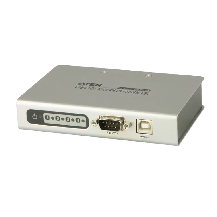 Hub 4-Port USB mit Konverter USB auf seriell RS-422/485