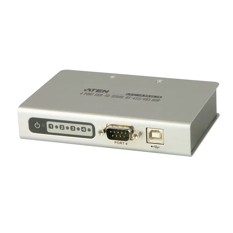 Hub 4-Port USB mit Konverter USB auf seriell RS-422/485