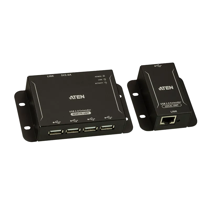 4-Port USB 2.0 Cat.5 Extender