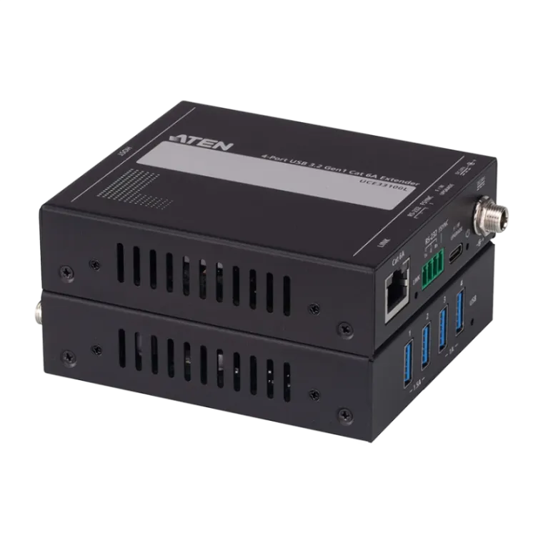 4 Port USB 3.2 Gen1 Cat. 6A Extender bis zu 100 m