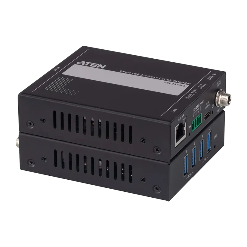 4 Port USB 3.2 Gen1 Cat. 6A Extender bis zu 100 m