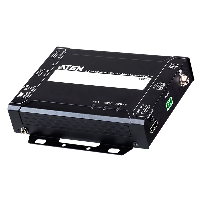 2-Port 4K HDMI/VGA auf HDMI Konverter Switch