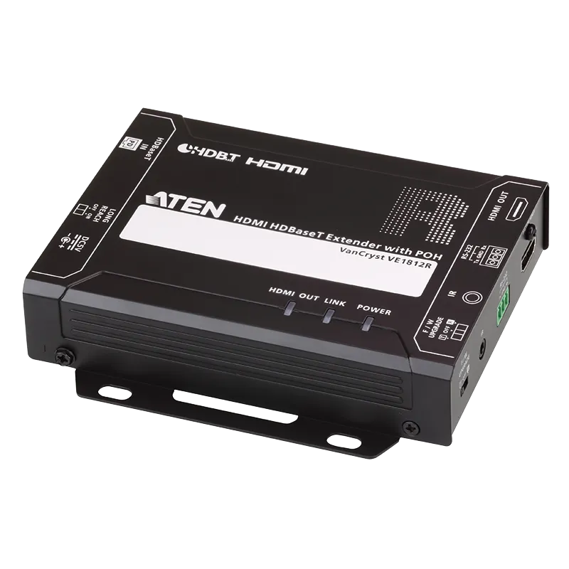 HDMI HDBaseT Empfänger mit POH (4K bei 100 m) (HDBaseT Klasse A)