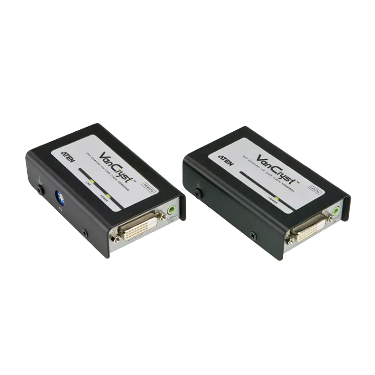 DVI Verlängerung DVI über Cat.5/6 mit Audio, 60 m