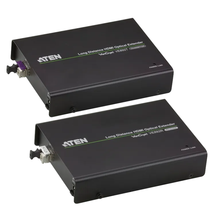 HDMI A/V Verlängerung + IR + RS2Matrix KVM Switch 32 über one Fiber (20 km)