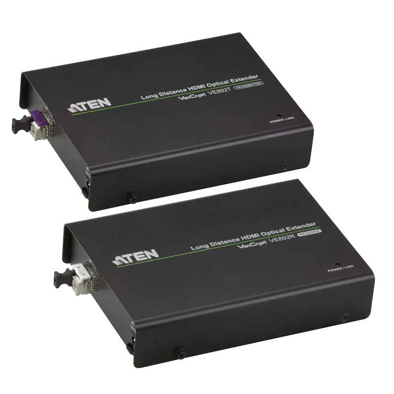 HDMI A/V Verlängerung + IR + RS2Matrix KVM Switch 32 über one Fiber (20 km)