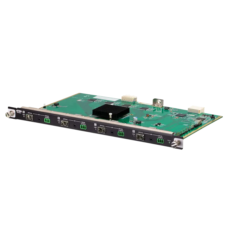 4-Port DisplayPort optische Eingabekarte, 4K bei 300 m, MM, 10,54 W