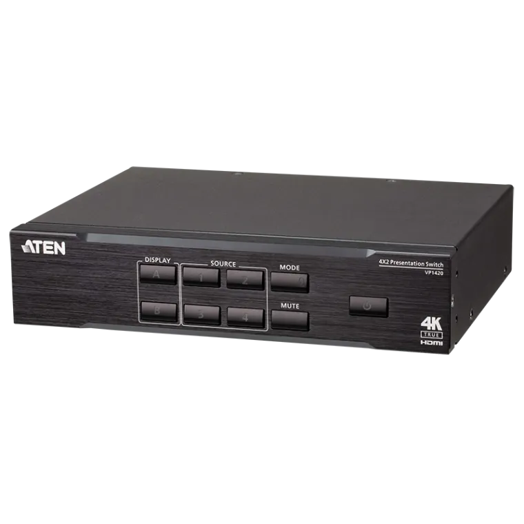 HDMI Matrix Switch 4 x 2 True 4K Präsentation