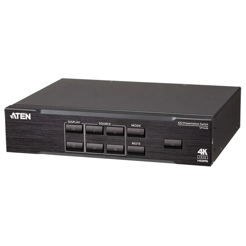 HDMI Matrix Switch 4 x 2 True 4K Präsentation