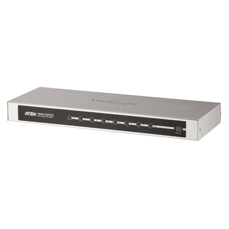 HDMI Switch 8-Port HDMI mit Audio & IR Fernbedienung