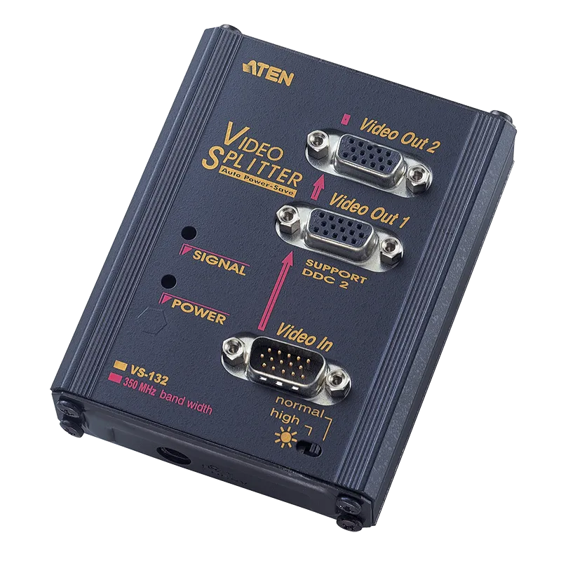 VGA Splitter 2-Port (350 MHz)