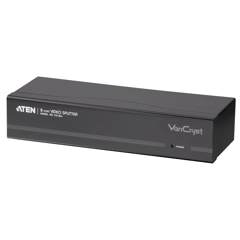 Video Splitter VGA 8-Port, 450 MHz