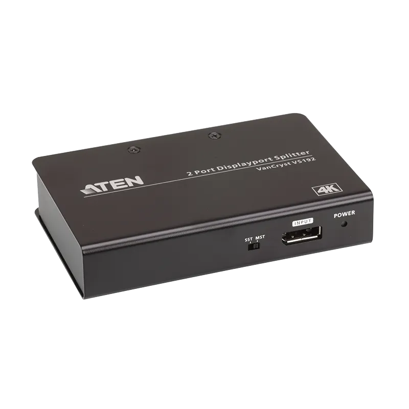 2-Port 4K DisplayPort Splitter
