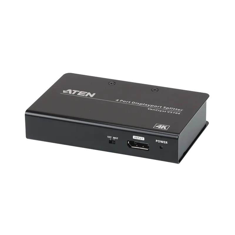 4-Port 4K DisplayPort Splitter