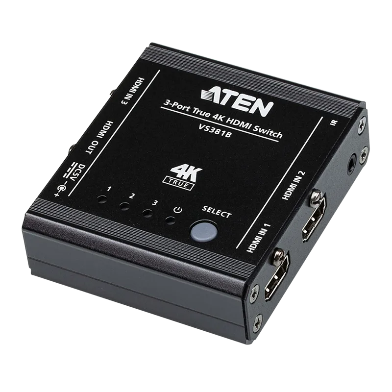 3-Port True 4K HDMI Switch